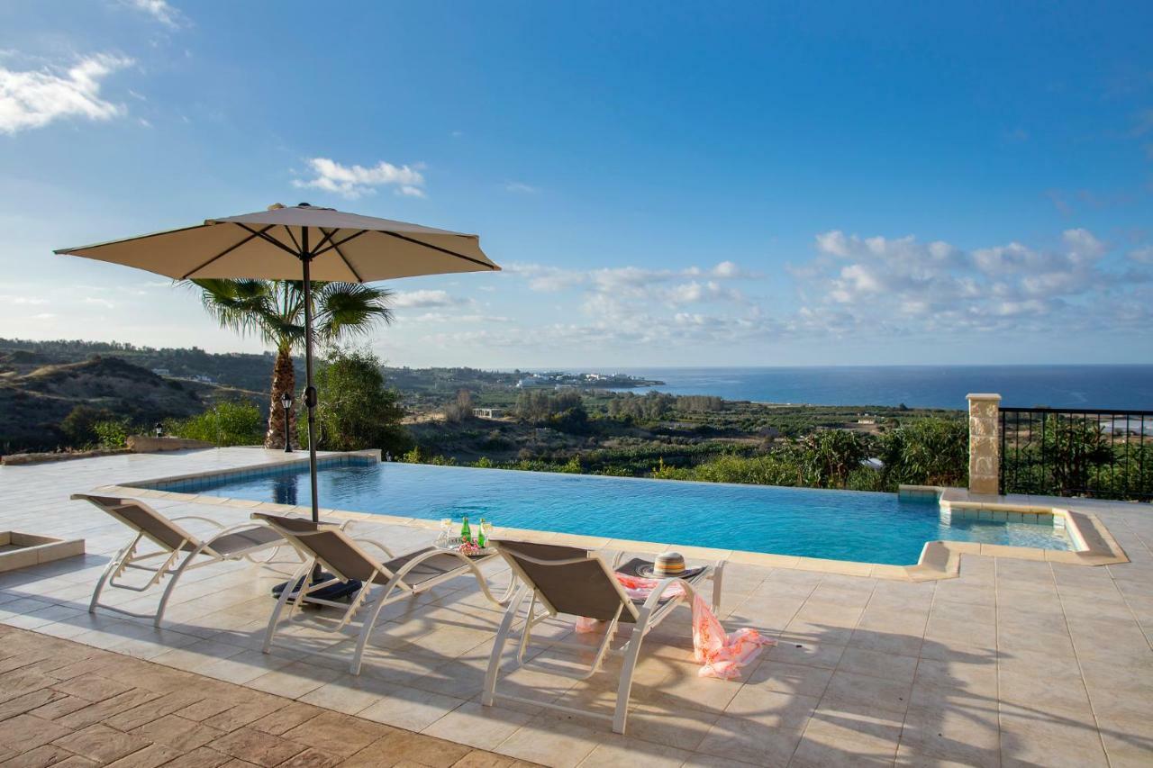 Villa Blue Jadeite Peyia Esterno foto